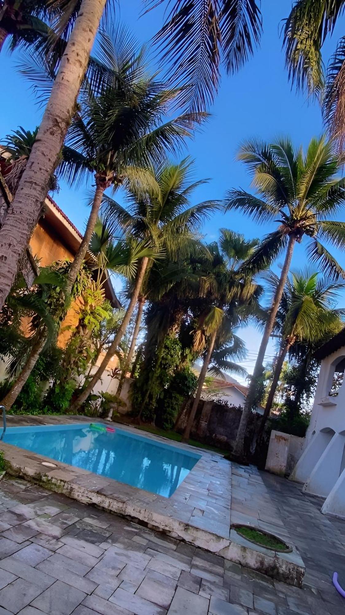 הוילה Casarao No Guaruja Com Piscina מראה חיצוני תמונה