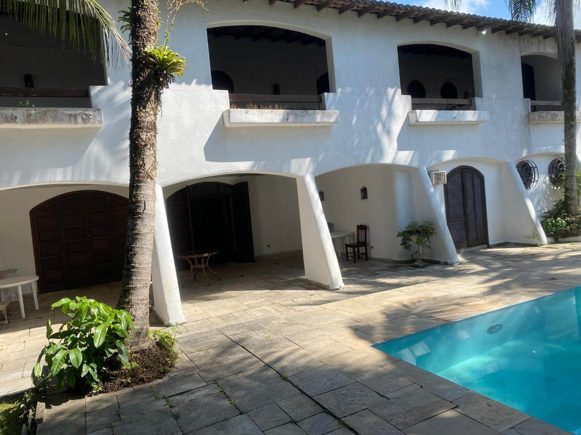 הוילה Casarao No Guaruja Com Piscina מראה חיצוני תמונה