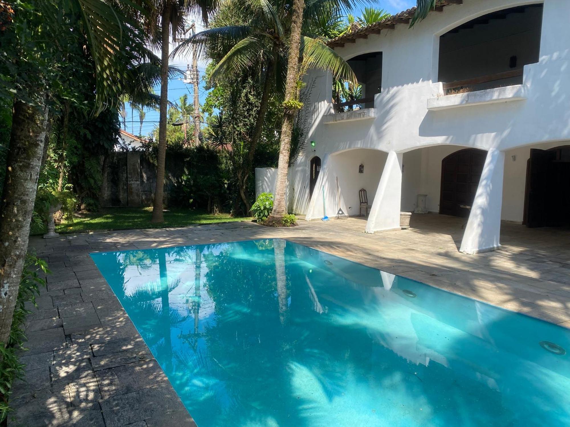 הוילה Casarao No Guaruja Com Piscina מראה חיצוני תמונה